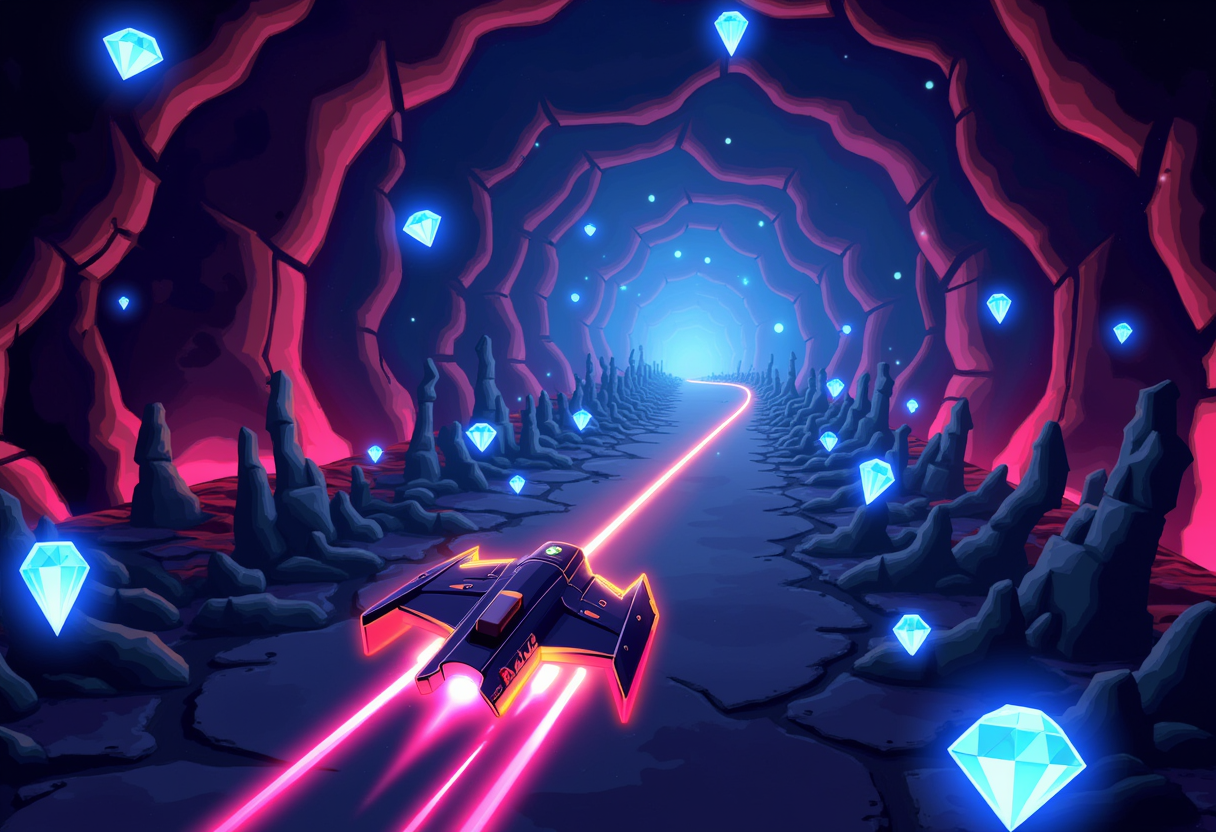 Game cover for Cave Racer